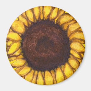 Sonnenblumen Kühlschrankmagnet Gefallen Blume Gesc