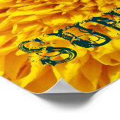 Sonnenblumen Kunst druckt dekorative Blume Poster (Ecke)