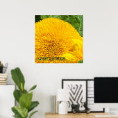 Sonnenblumen Kunst druckt dekorative Blume Poster (Heimbüro)