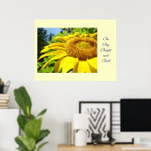 Sonnenblumen Kunstdrucke Seien Sie hell und kühl b Poster (Heimbüro)