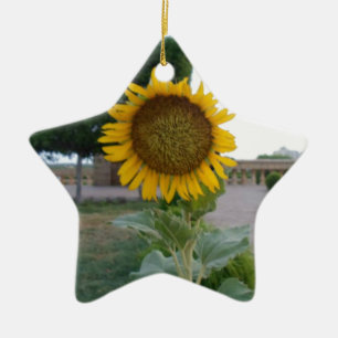 Sonnenblumen Kunstprint Keramik Ornament