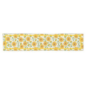 Sonnenblumen Kurzer Tischläufer (Horizontal)