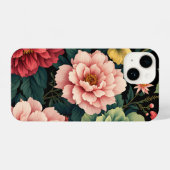 Sonnenblumen-Lächeln: Helles Blumenhandy-Gehäuse iPhone Hülle (Rückseite (Horizontal))