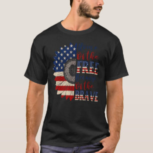 Sonnenblumen Land der freien wegen der tapferen T-Shirt