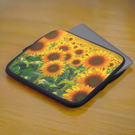 Sonnenblumen Laptop-Hülle Laptopschutzhülle
