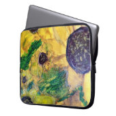Sonnenblumen Laptopschutzhülle (Vorderseite Links)