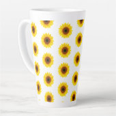 Sonnenblumen Latte Tasse (Linke Ecke)