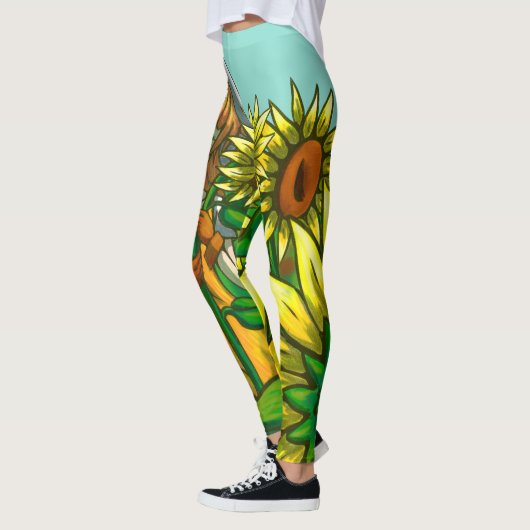 Sonnenblumen Leggings (Links)