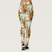 Sonnenblumen Leggings (Rückseite)