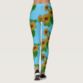 Sonnenblumen Leggings (Rückseite)