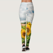 Sonnenblumen Leggings (Rückseite)