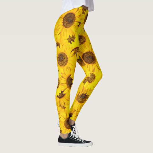Sonnenblumen Leggings (Rechts)
