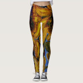 Sonnenblumen Leggings (Vorderseite)