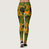 Sonnenblumen Leggings (Rückseite)