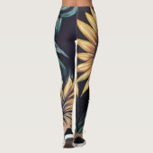 Sonnenblumen Leggings (Rückseite)