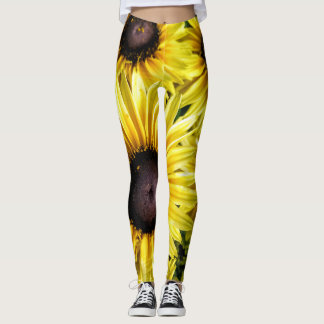 Sonnenblumen-Leggings Leggings