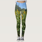 Sonnenblumen-Leggings Leggings (Vorderseite)