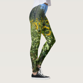 Sonnenblumen-Leggings Leggings