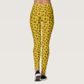 Sonnenblumen-Leggings Leggings (Rückseite)