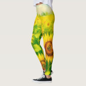 Sonnenblumen-Leggings Leggings (Links)