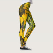 Sonnenblumen-Leggings Leggings (Rechts)