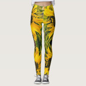 Sonnenblumen-Leggings Leggings (Vorderseite)