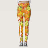 Sonnenblumen-Leggings Leggings (Vorderseite)
