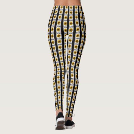 Sonnenblumen-Leggings Leggings (Rückseite)