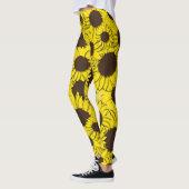 Sonnenblumen-Leggings Leggings (Links)