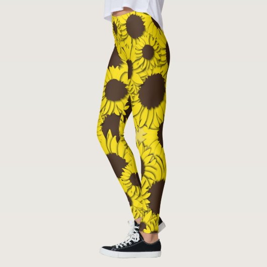 Sonnenblumen-Leggings Leggings (Links)