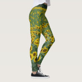 Sonnenblumen-Leggings Leggings (Rechts)