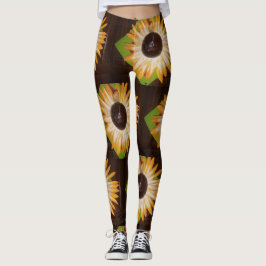 Sonnenblumen-Leggings Leggings