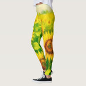 Sonnenblumen-Leggings Leggings (Links)