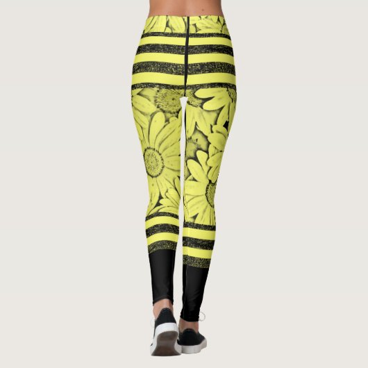 Sonnenblumen-Leggings Leggings (Rückseite)