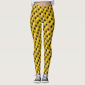 Sonnenblumen Leggings Niedlich Sonnenblumen Stretc (Vorderseite)