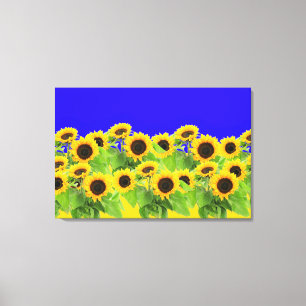 Sonnenblumen Leinwanddruck