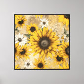 Sonnenblumen Leinwanddruck (Vorderseite)