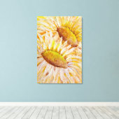 Sonnenblumen Leinwanddruck (Insitu (Holzboden))