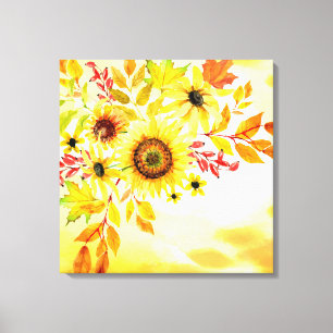 Sonnenblumen Leinwanddruck