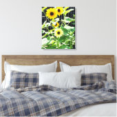 Sonnenblumen Leinwanddruck (Insitu (Schlafzimmer))
