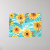 Sonnenblumen Leinwanddruck (Vorderseite)