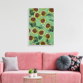 Sonnenblumen Leinwanddruck (Insitu (Wohnzimmer))