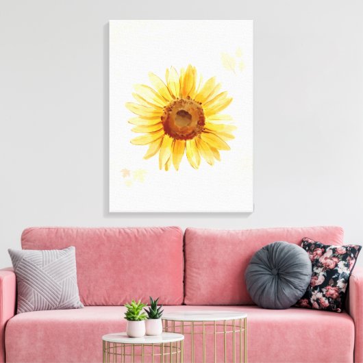 Sonnenblumen Leinwanddruck (Insitu (Wohnzimmer))