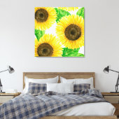 Sonnenblumen Leinwanddruck (Insitu (Schlafzimmer))