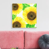Sonnenblumen Leinwanddruck (Insitu (Wohnzimmer))