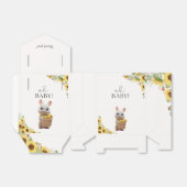 Sonnenblumen Lemon Citrus Rabbit Summer Baby Dusch Geschenkschachtel (Ungefaltet)