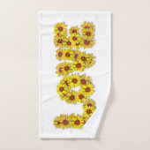 Sonnenblumen-Liebe-Badhandtücher Badhandtuch Set (Handtuch)