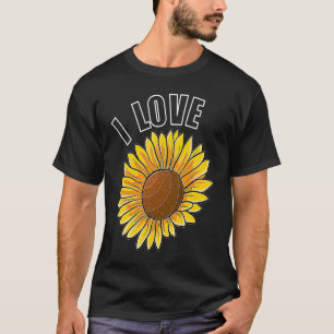 Sonnenblumen Liebe für Natur und Sonne anzeigen T-Shirt
