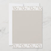 Sonnenblumen Liebe Hochzeit Einladung Set (Rückseite)