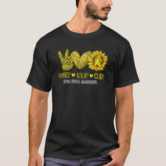 Sonnenblumen Liebe Spina Bifida T-Shirt